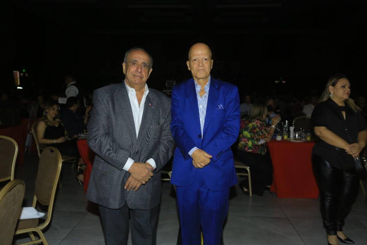 Roberto Dibán, Cónsul Honorario en San Pedro Sula y Enrique Barriga Larrain, embajador de Chile en Honduras. 