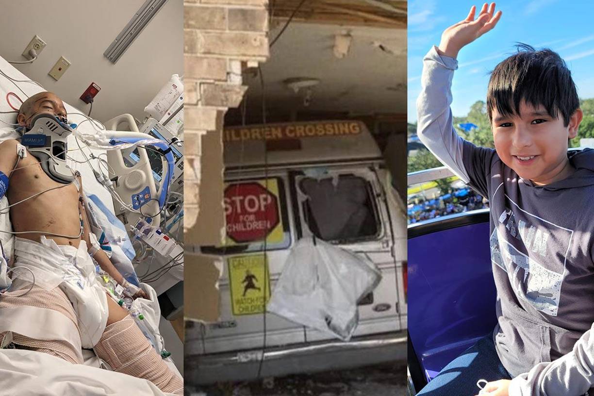 Un niño hondureño fue embestido por una camión de helados después que se estrellara contra el apartamento en New Orleans, Estados Unidos.