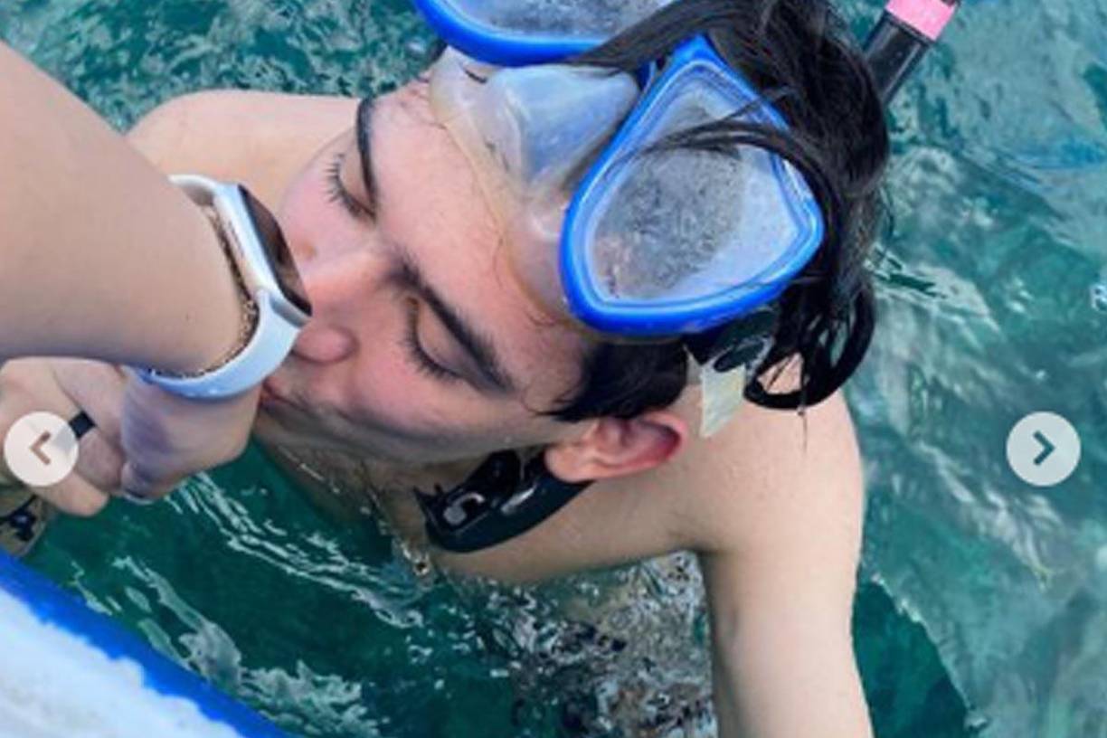 Isaac Sandoval le demostraba su amor en redes sociales.