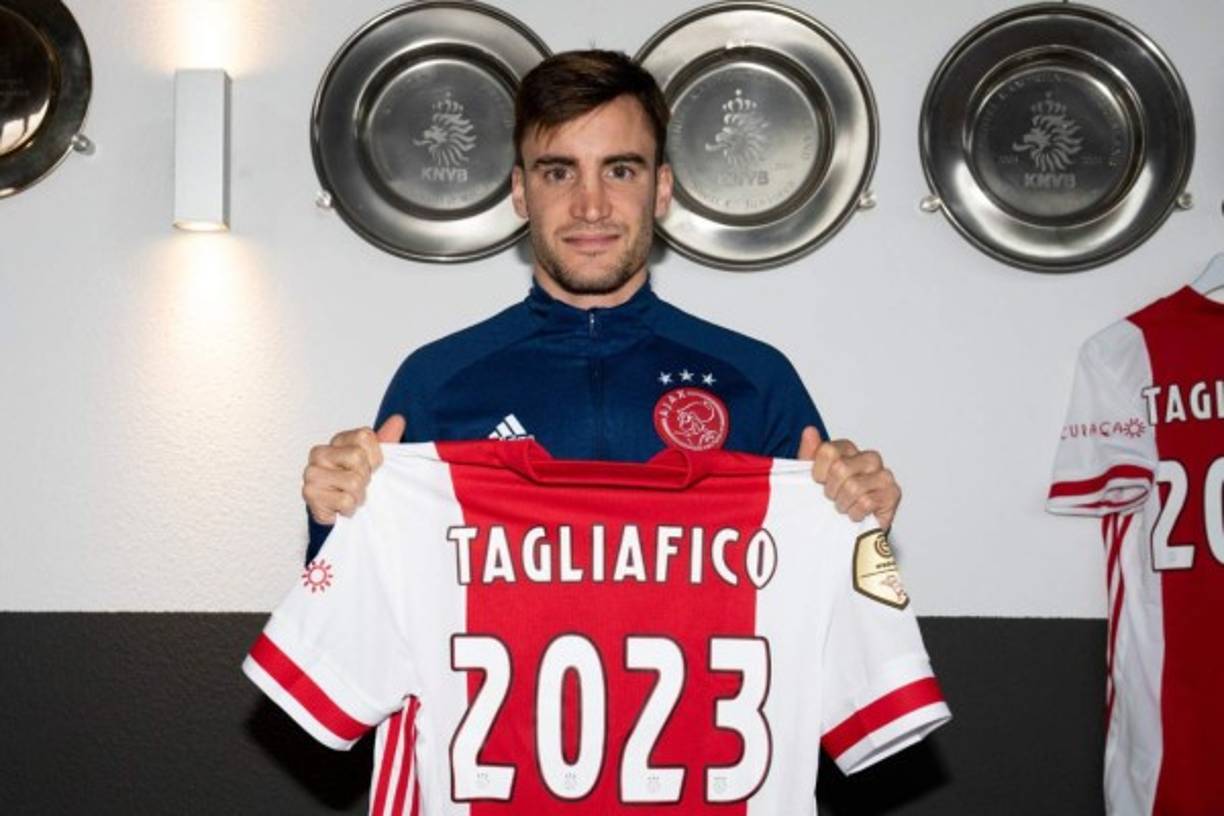 El argentinó Nicolás Tagliafico amplió el viernes su contrato como jugador del Ajax. El lateral izquierdo, de 28 años de edad, renovó hasta junio de 2023.