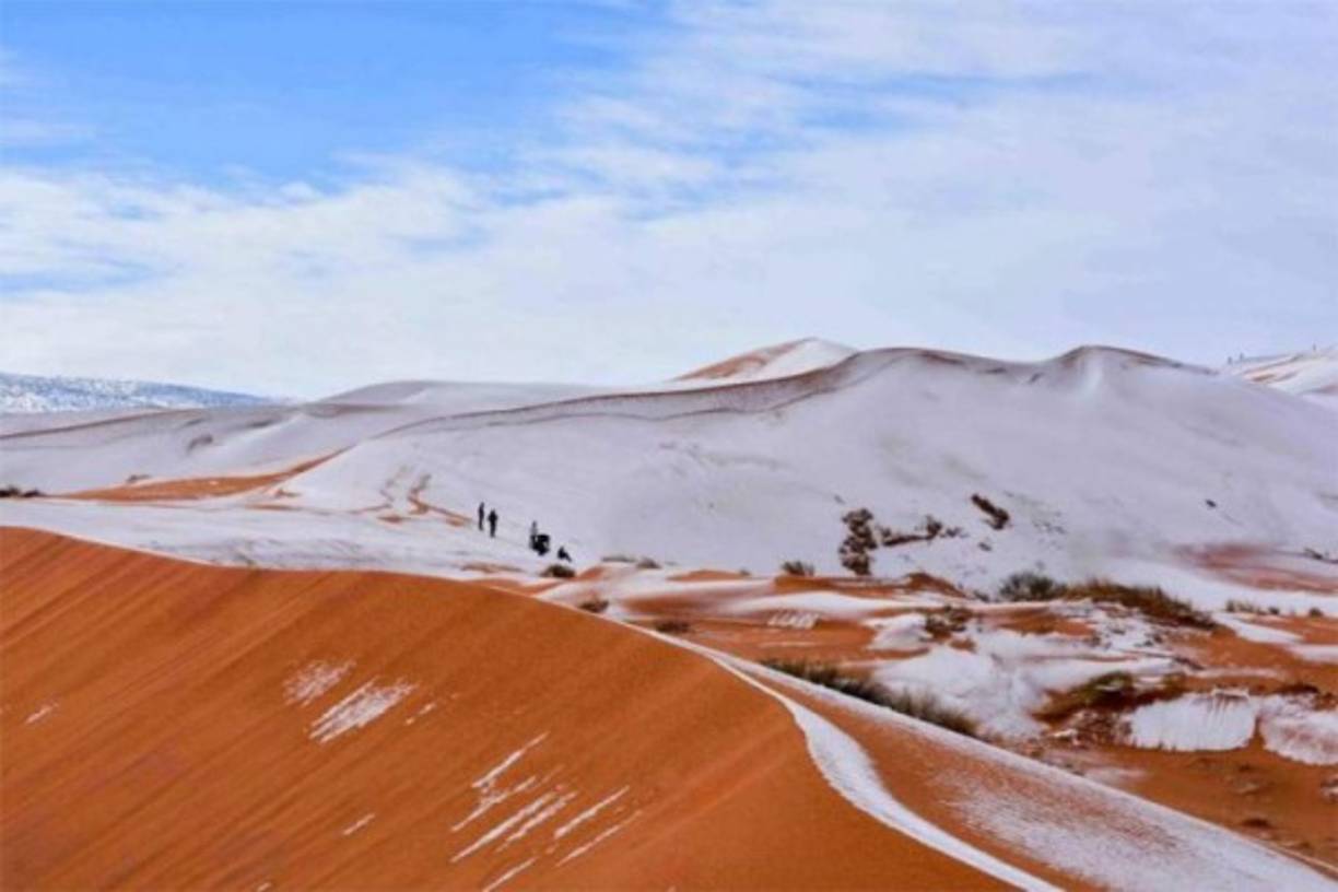 El Sahara también es uno de los puntos más calientes y más secos del planeta, donde las temperaturas pueden sobrepasar los 50 grados centígrados.