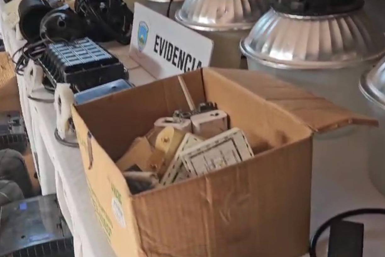 Desmantelan sistema de cámaras de la MS-13 en San Pedro Sula