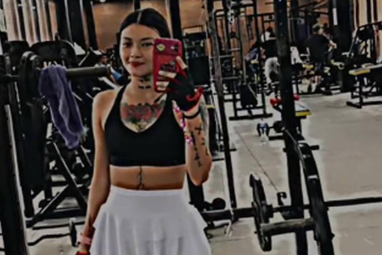 Monserrat del Carmen Castellanos Alvarado, pasaba horas entrenando en el gimnasio. 