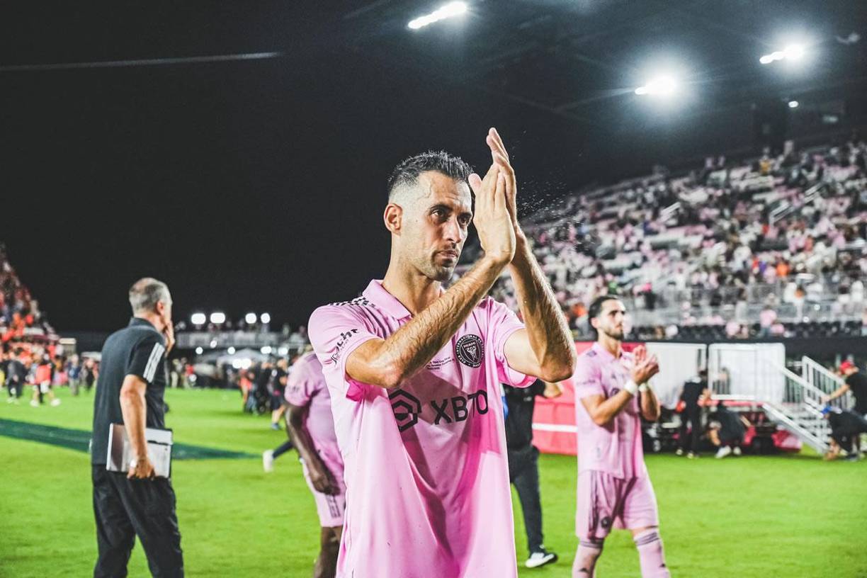 Sergio Busquets pidió disculpas a los aficionados del Inter Miami.