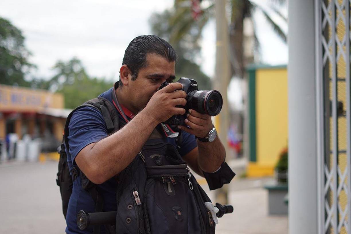  Moisés Valenzuela, fotógrafo de Diario LA PRENSA.