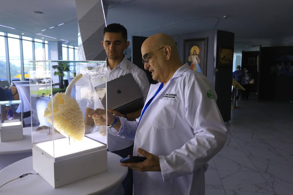 En fotos: Exposición pictórica hecha por médicos artistas en SPS