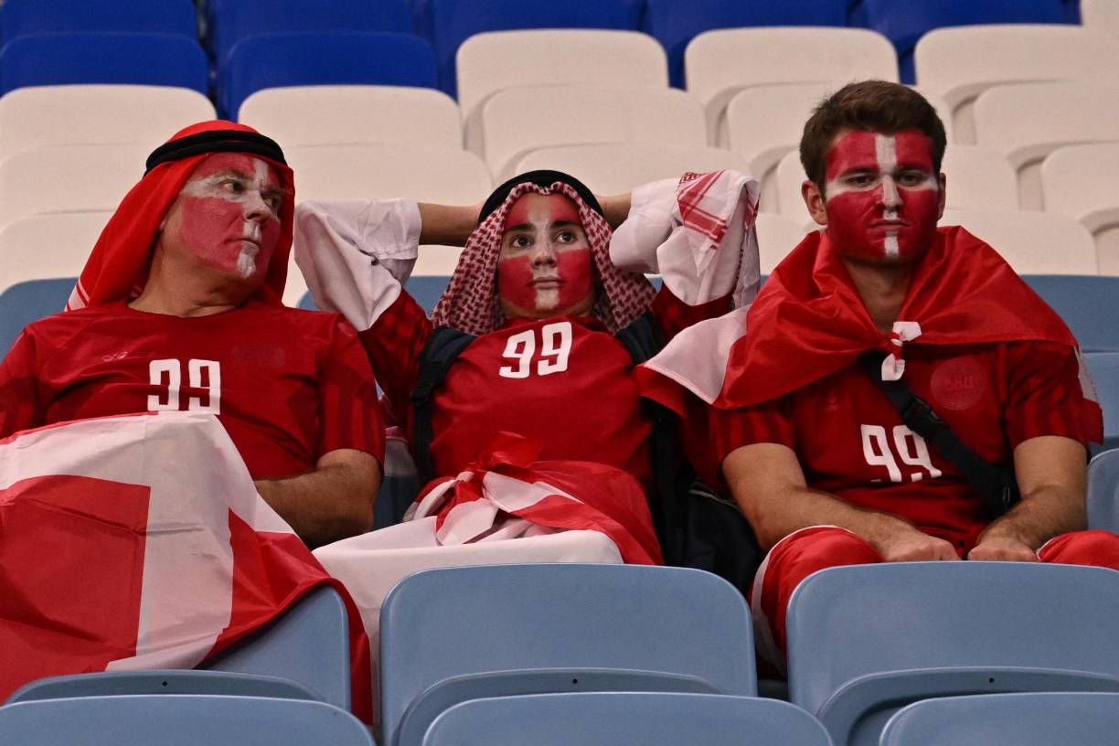 Los aficionados mostraron su tristeza tras la eliminación.<br />