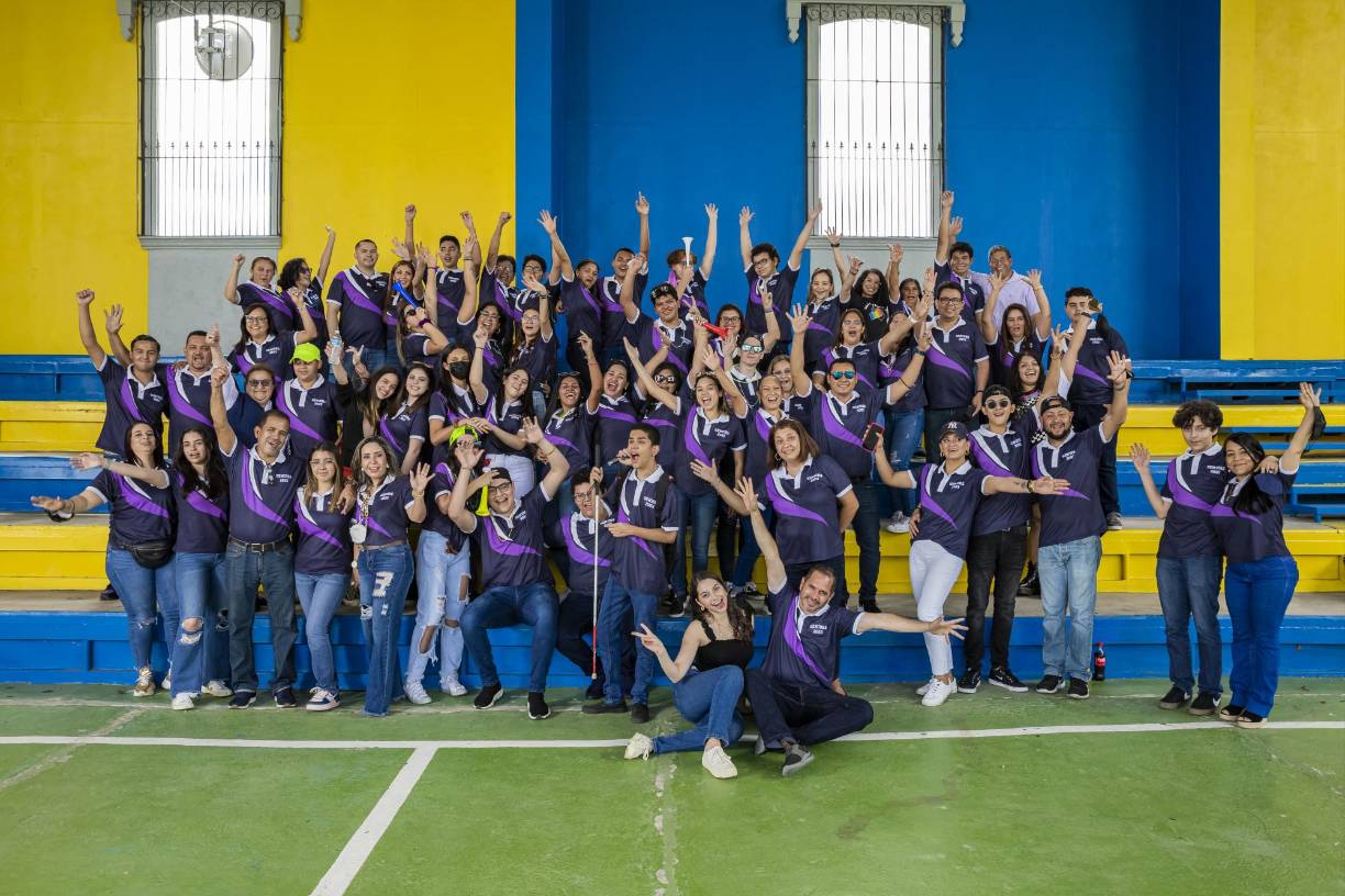 La alegría predominó durante toda la actividad