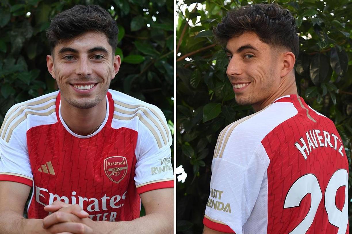 Kai Havertz - El Arsenal confirmó este miércoles el fichaje del delantero alemán por 65 millones de libras (73 millones de euros), procedente del Chelsea.