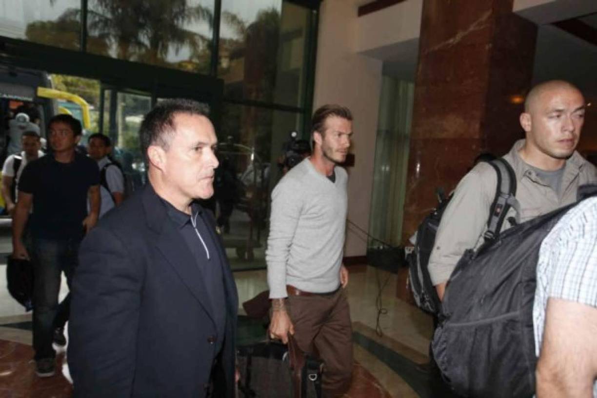 El día que David Beckham visitó Honduras y enloqueció al Nacional