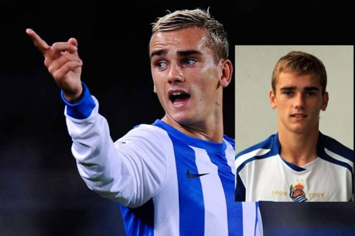 Antoine Griezmann: El Lyon de Francia decidió no ficharle por ser 'demasiado bajito'. Ahora es una figura mundial en el Atlético de Madrid.