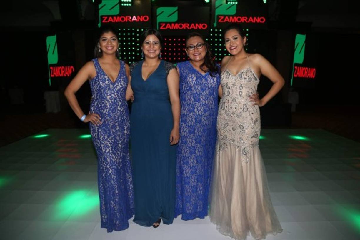 Carmen Rodríguez, Gracia María Borjas, Karina Licardiz y Andrea Fión.