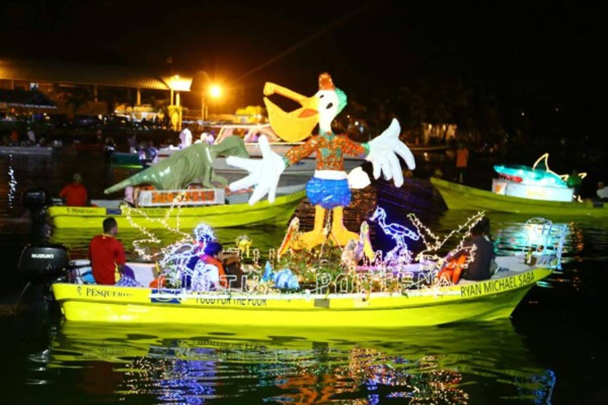 Los porteños fueron creativos para mostrar las góndolas a los visitantes.