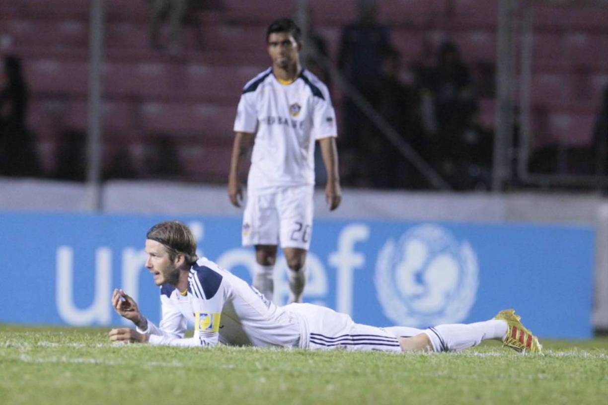 David Beckham ahora ya retirado del fútbol sigue ligado al mismo como propietario del Inter de Miami que pertenece a la MLS de Estados Unidos.