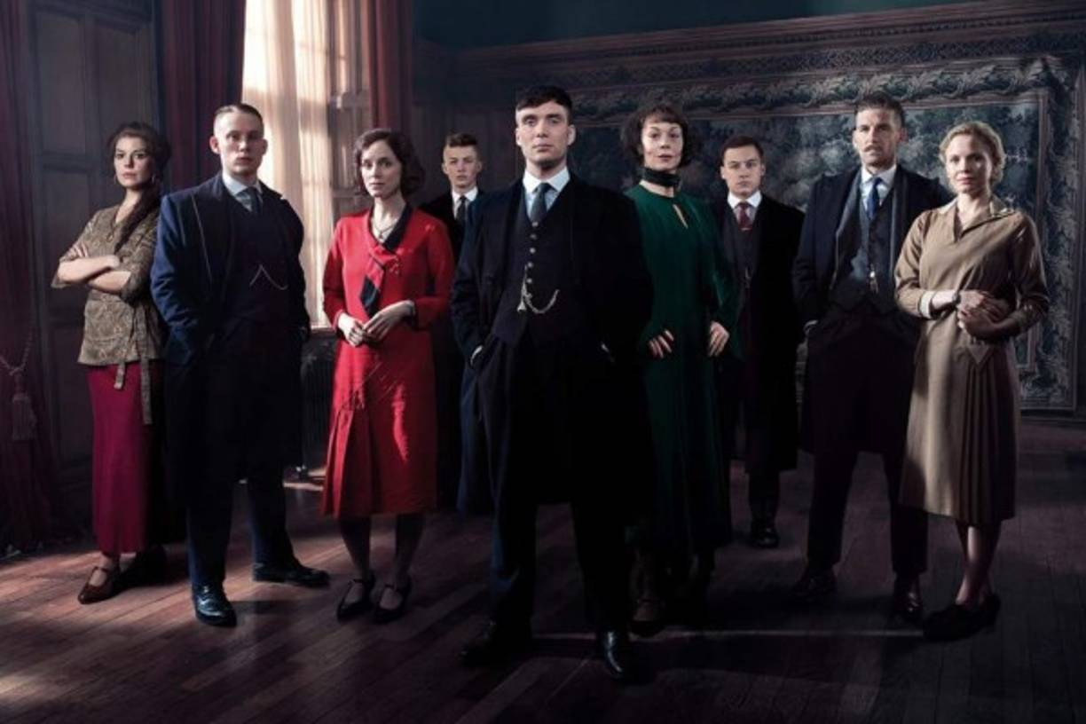1 de octubre: Peaky Blinders<br/>Temporadas 1 a la 3