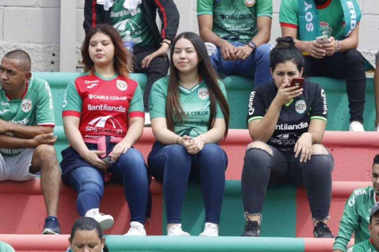 El Marathón contó con el apoyo de sus aficionadas.