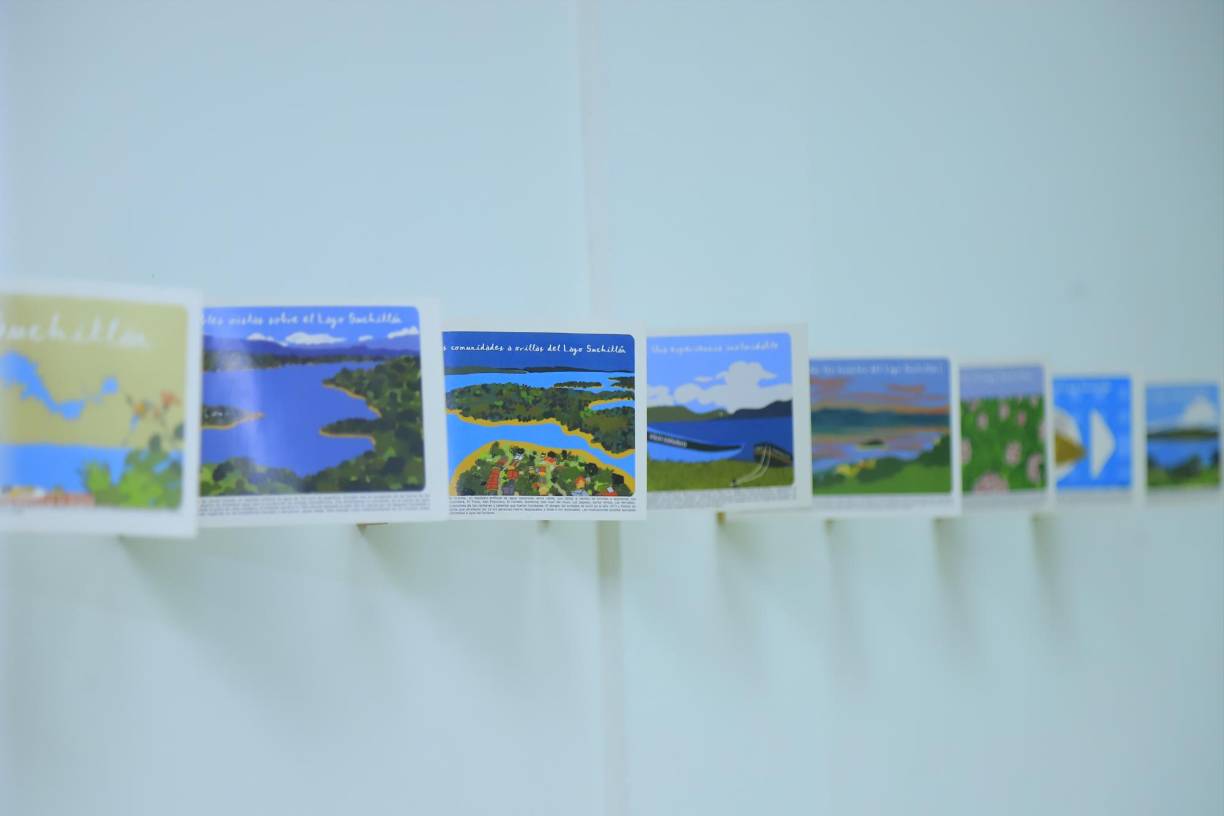 Lugares emblemáticos de El Salvador fueron expuestos mediante el impulso artístico. 