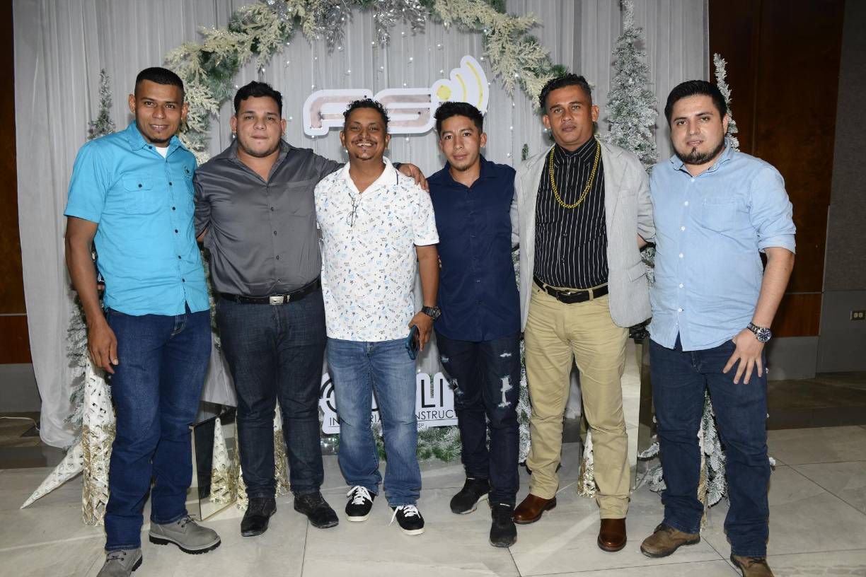 Milton Reyes, Javier Fernández, Melvin Borjas, Henry Martínez, Ely Ortiz y Brandon Rodríguez.