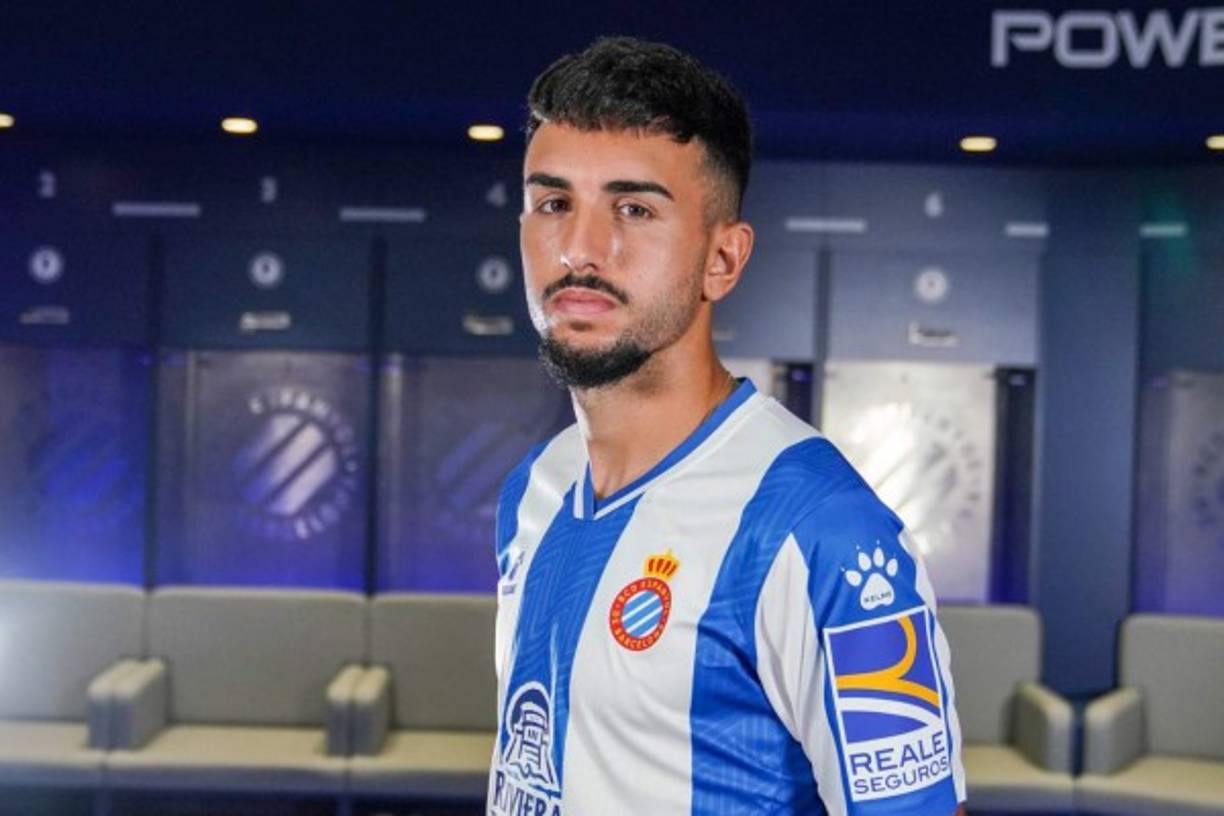 El mediocentro Manu Morlanes llega cedido por una temporada y sin opción de compra al Espanyol. Foto Twitter Espanyol.