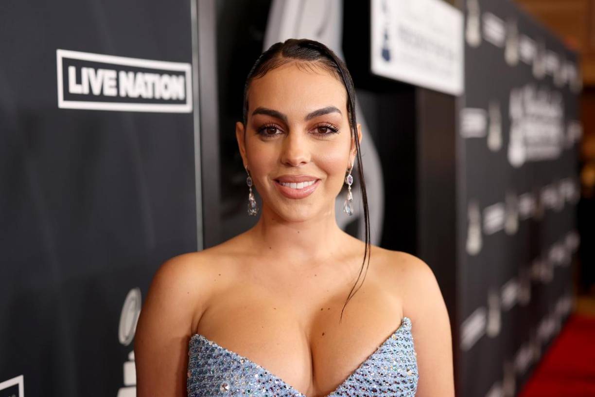 Georgina Rodríguez fue sensación en los Latin Grammy 2022 en Las Vegas.