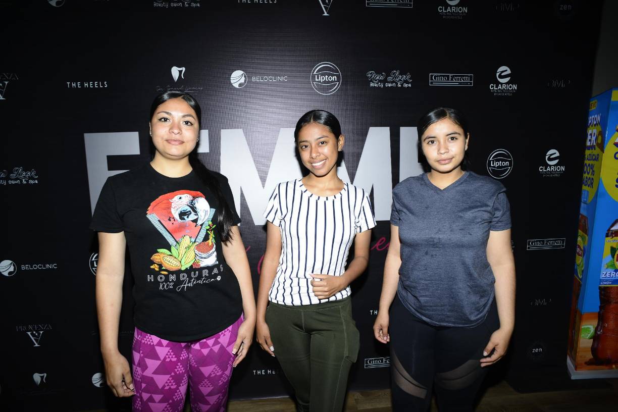 Nayeli Herrera, Ariana Cáceres y Dulce Rodríguez