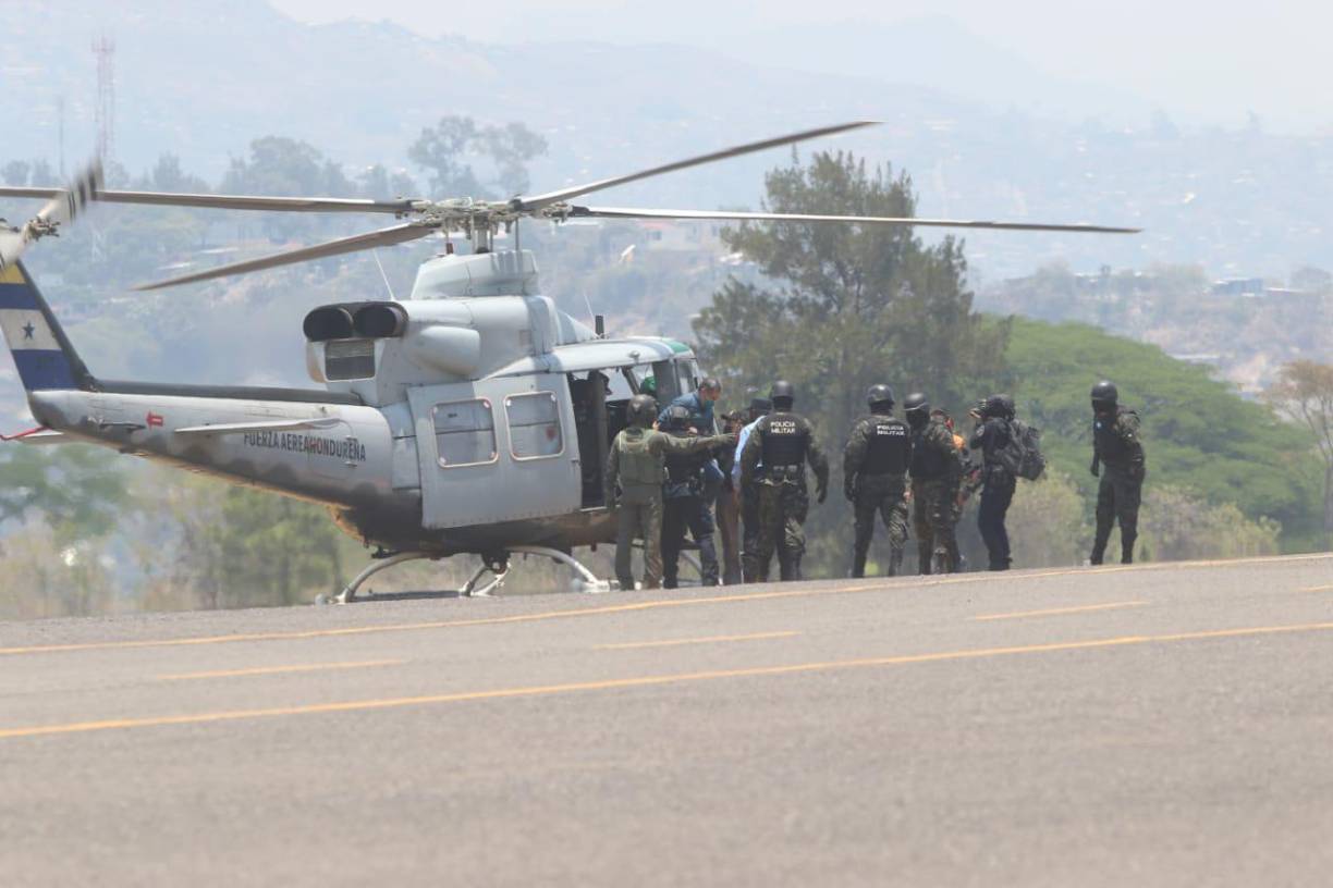 La zona estaba resguardada por múltiples anillos de seguridad. 