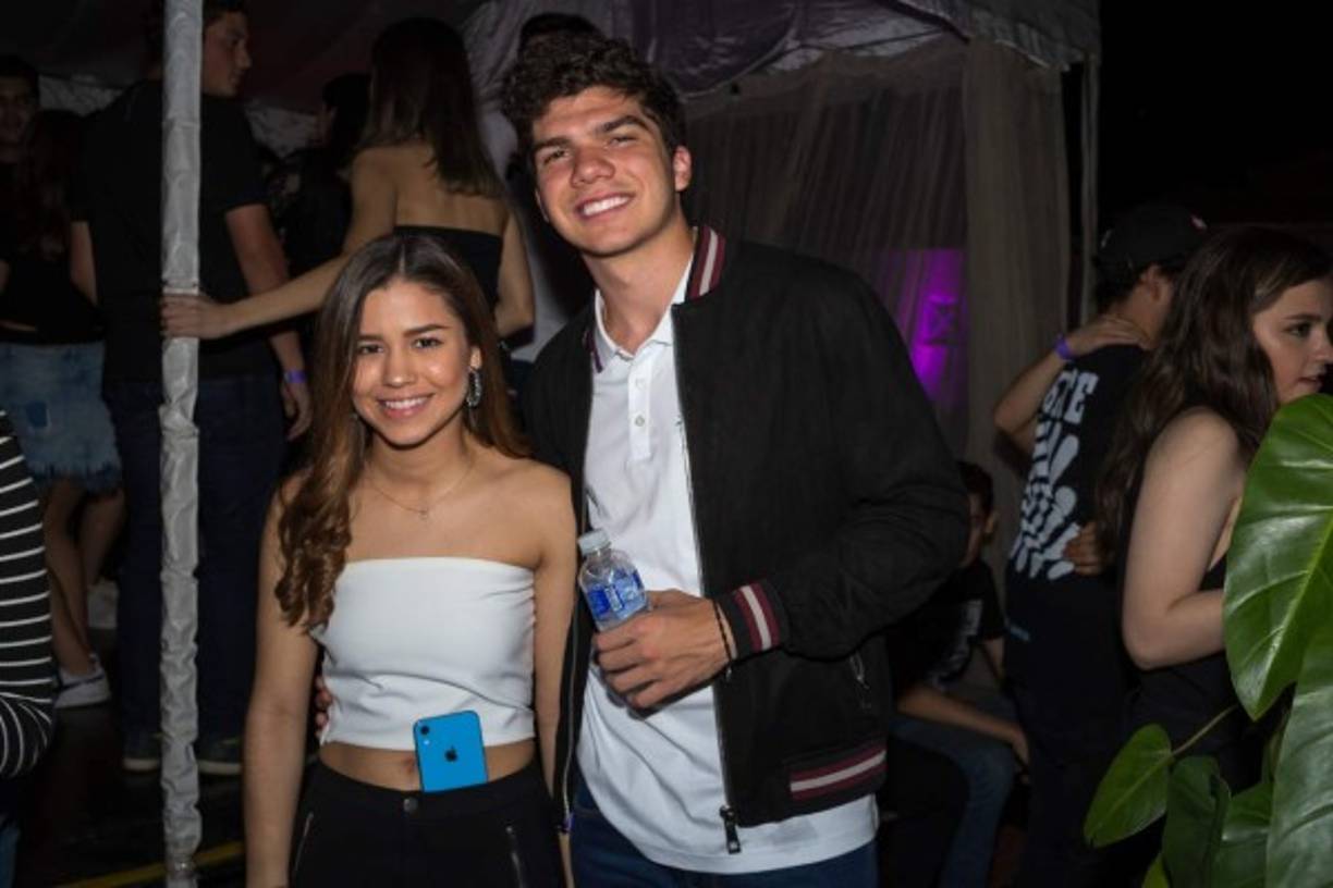 Valeria Fiallos y Javier Raudales.