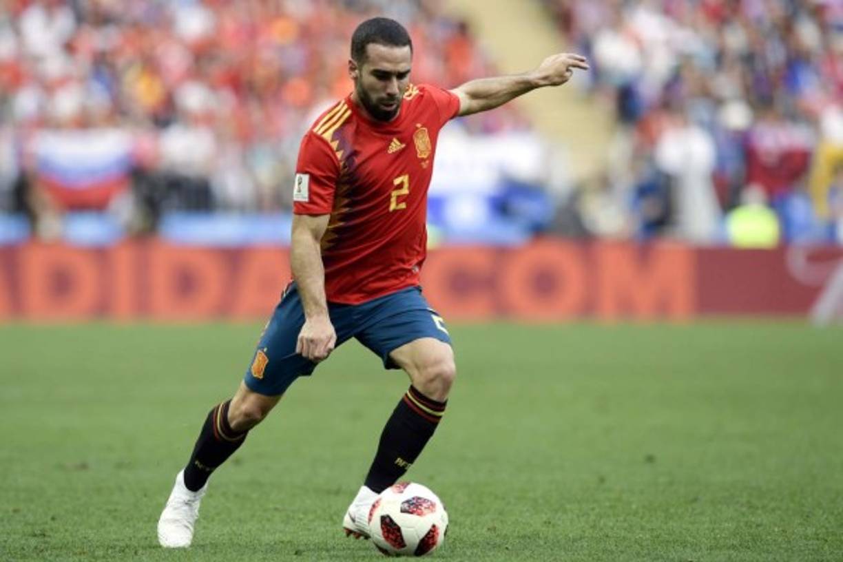 10. El lateral derecho Dani Carvajal (España) - 33,3 Km/h