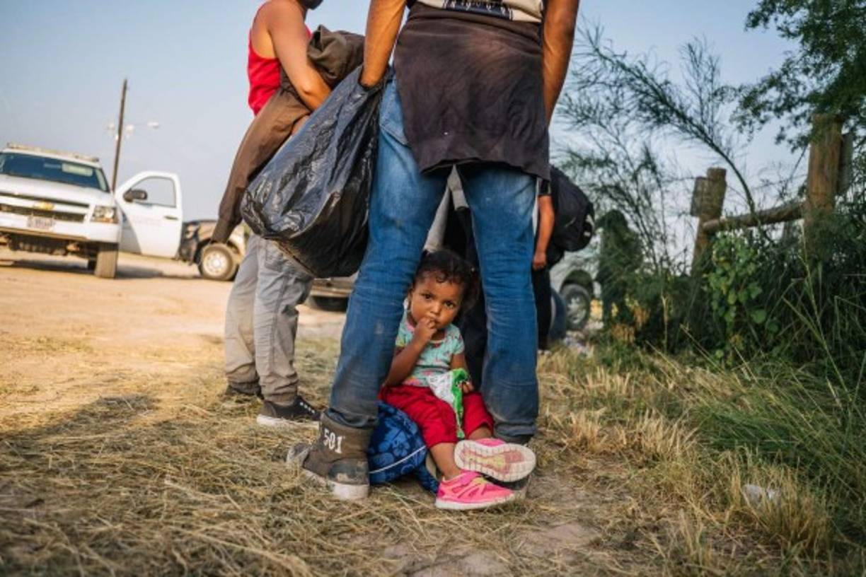 La mayoría de inmigrantes detenidos en la frontera proceden de Honduras y Guatemala.