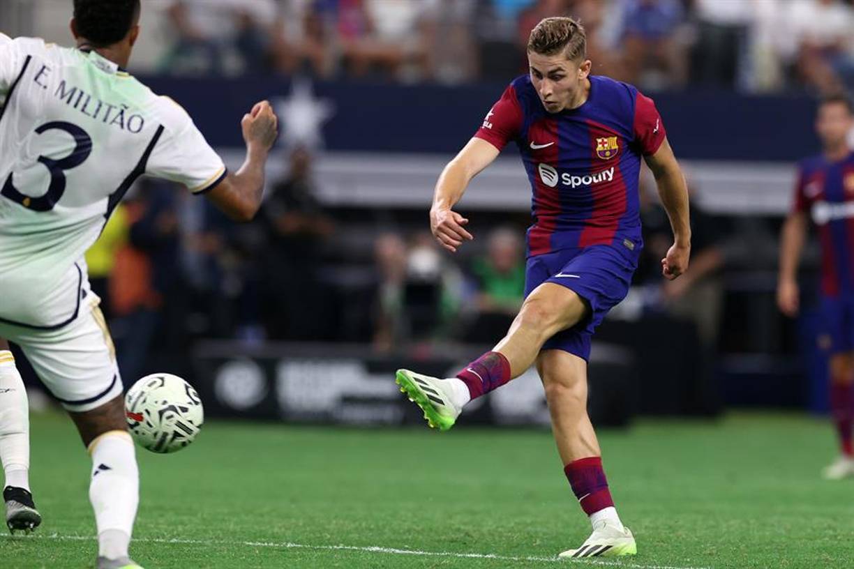 “He cogido el balón, he visto portería, he tirado para adelante, le he pegado con el alma y me ha salido bien”, afirmó.