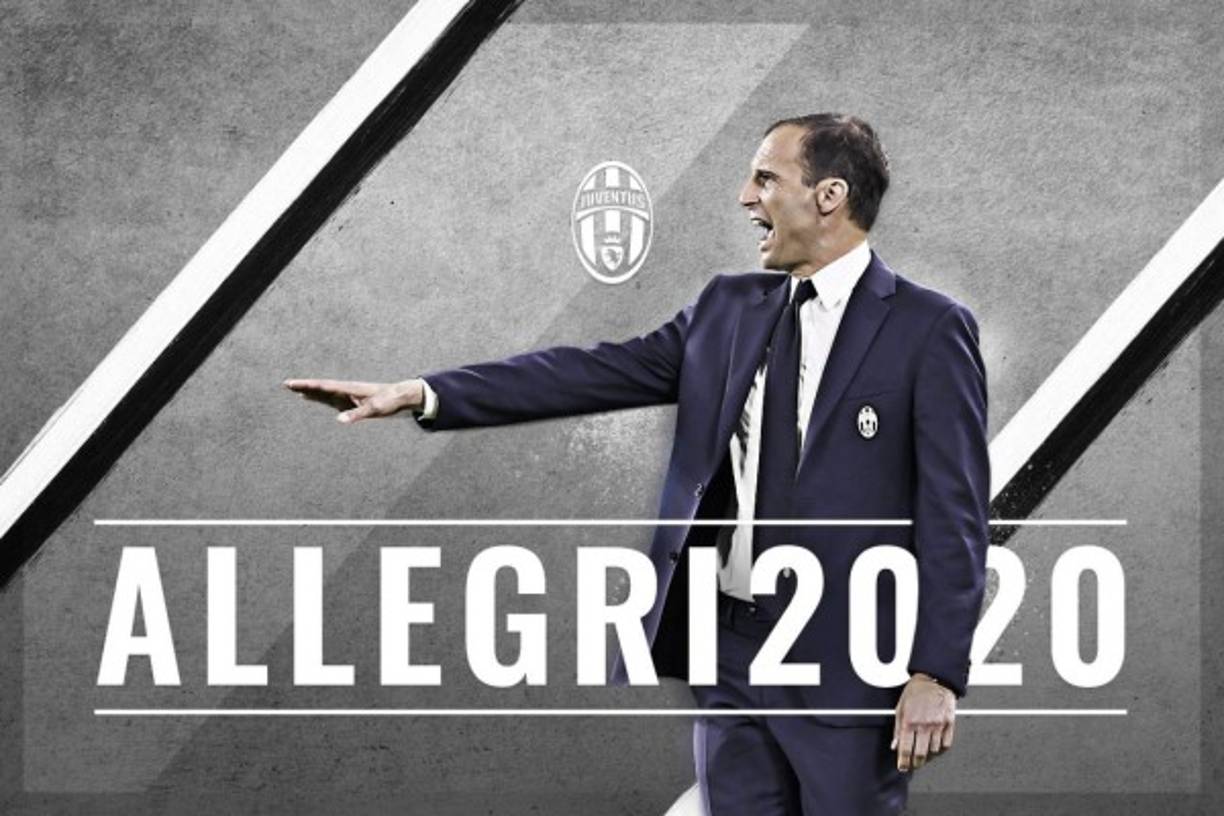 Massimiliano Allegri ha renovado su contrato con la Juventus hasta el 30 de junio 2020. El técnico italiano, que llegó al club en 2014, tendría un sueldo, según los medios italianos, que rondaría los 8 millones de euros.