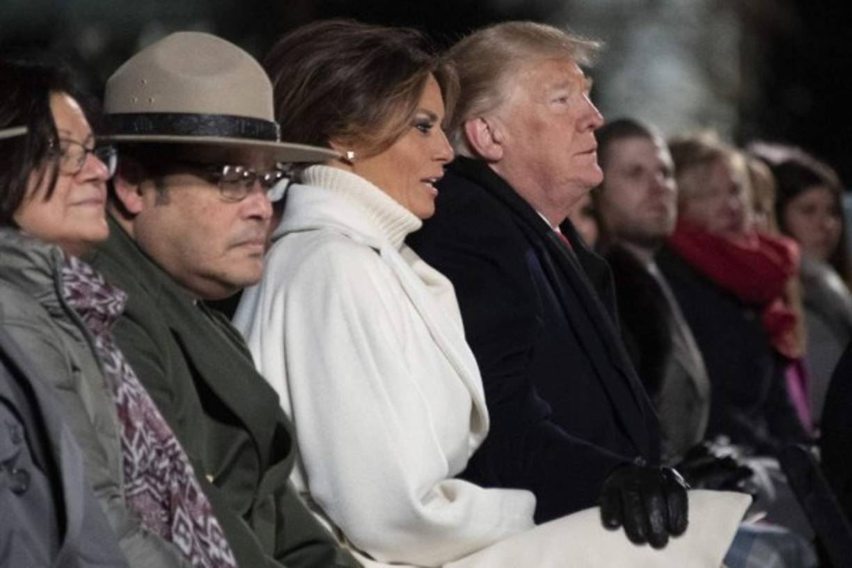 Melania Trump ha presentado también esta semana la decoración navideña de la casa presidencial.