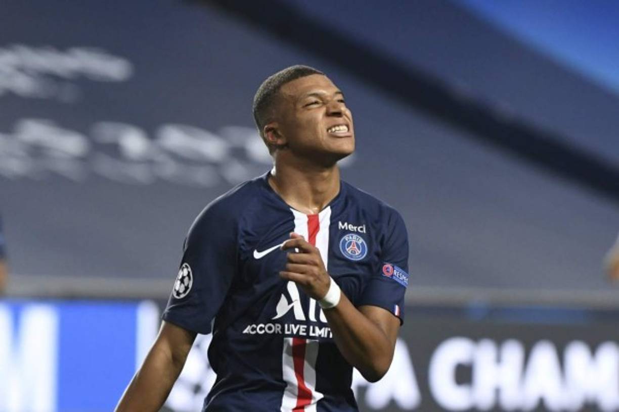 Kylian Mbappé - Delantero francés del subcampeón PSG.