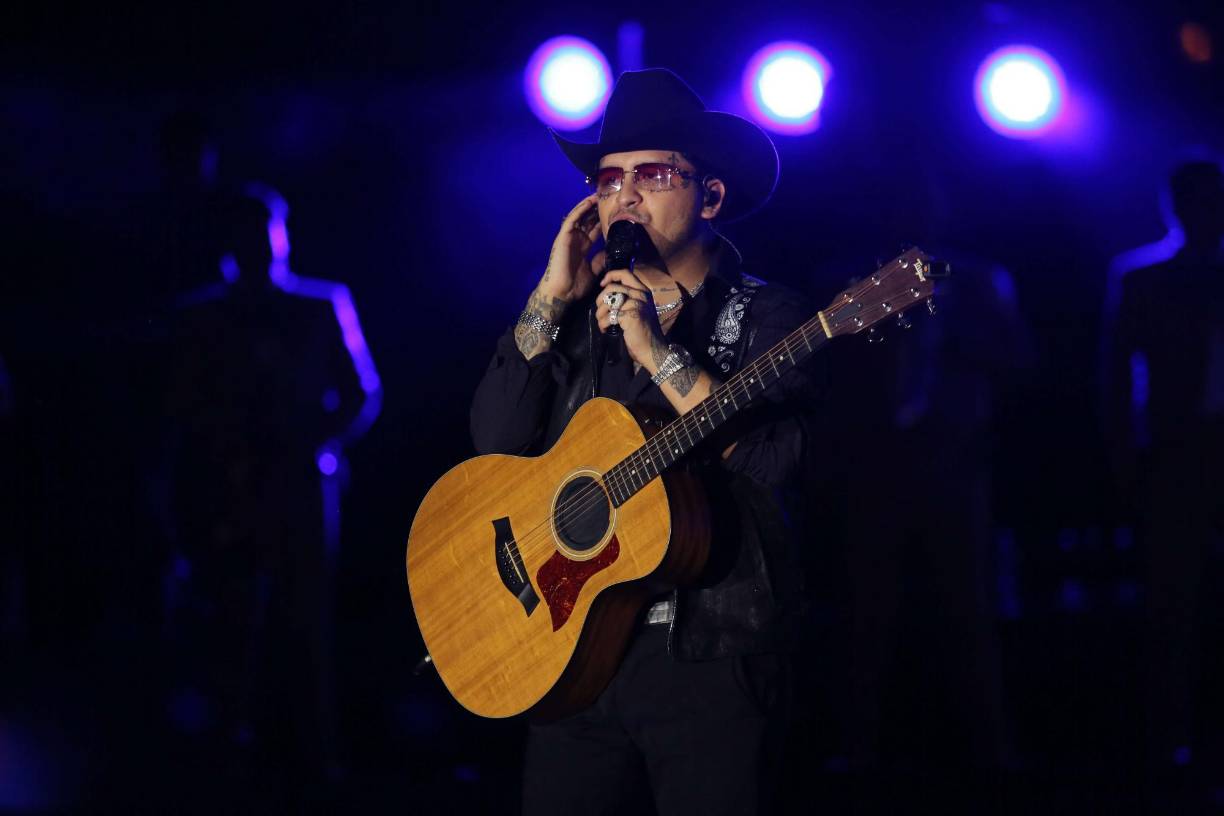 Con Cristian Nodal se obtuvieron 800,000 lempiras.