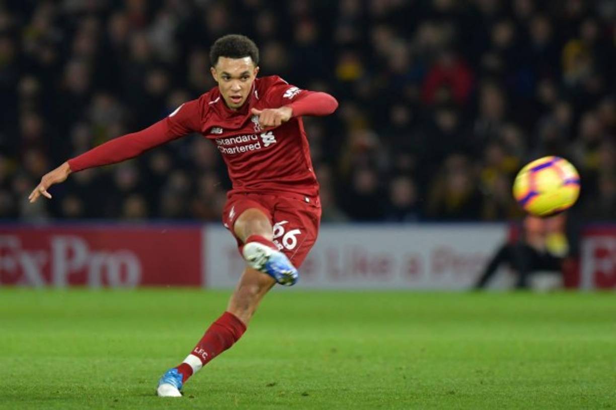 11. Trent Alexander-Arnold - El lateral derecho del Liverpool tiene un valor de 110 millones de euros.