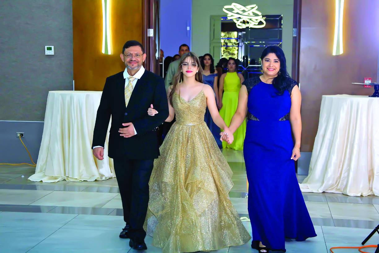 Erick Solano, Nyah Solano y Tricia de Solano