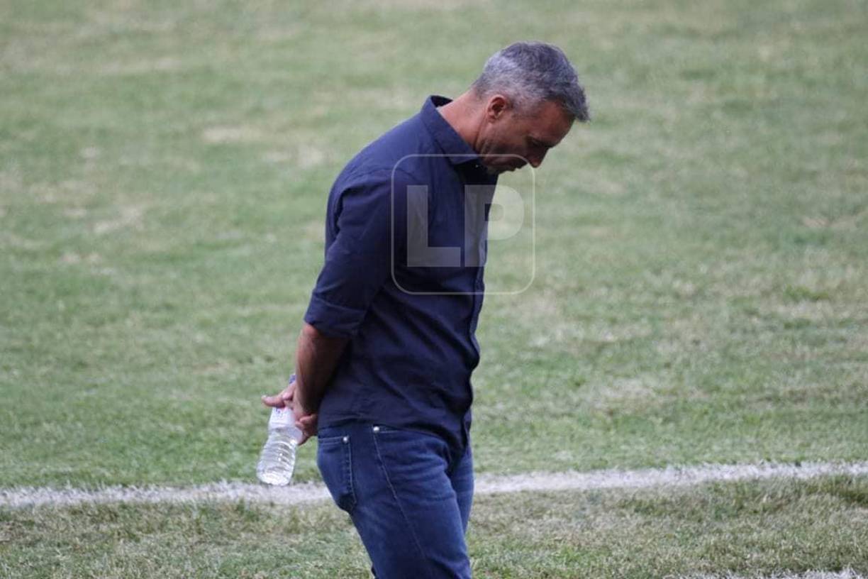 Pablo Lavallén fracasó en su primera temporada con el Olimpia. 