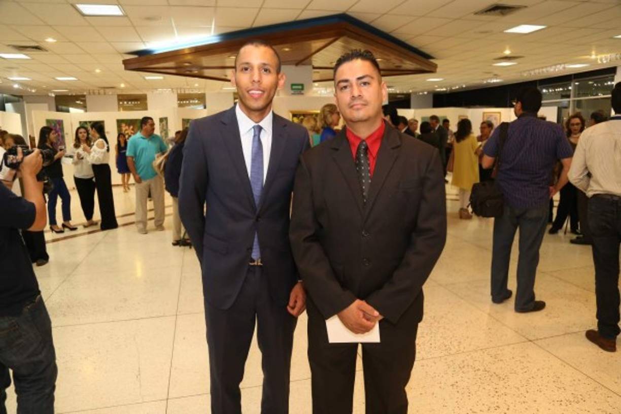 Emerson Martínez y César Reyes.