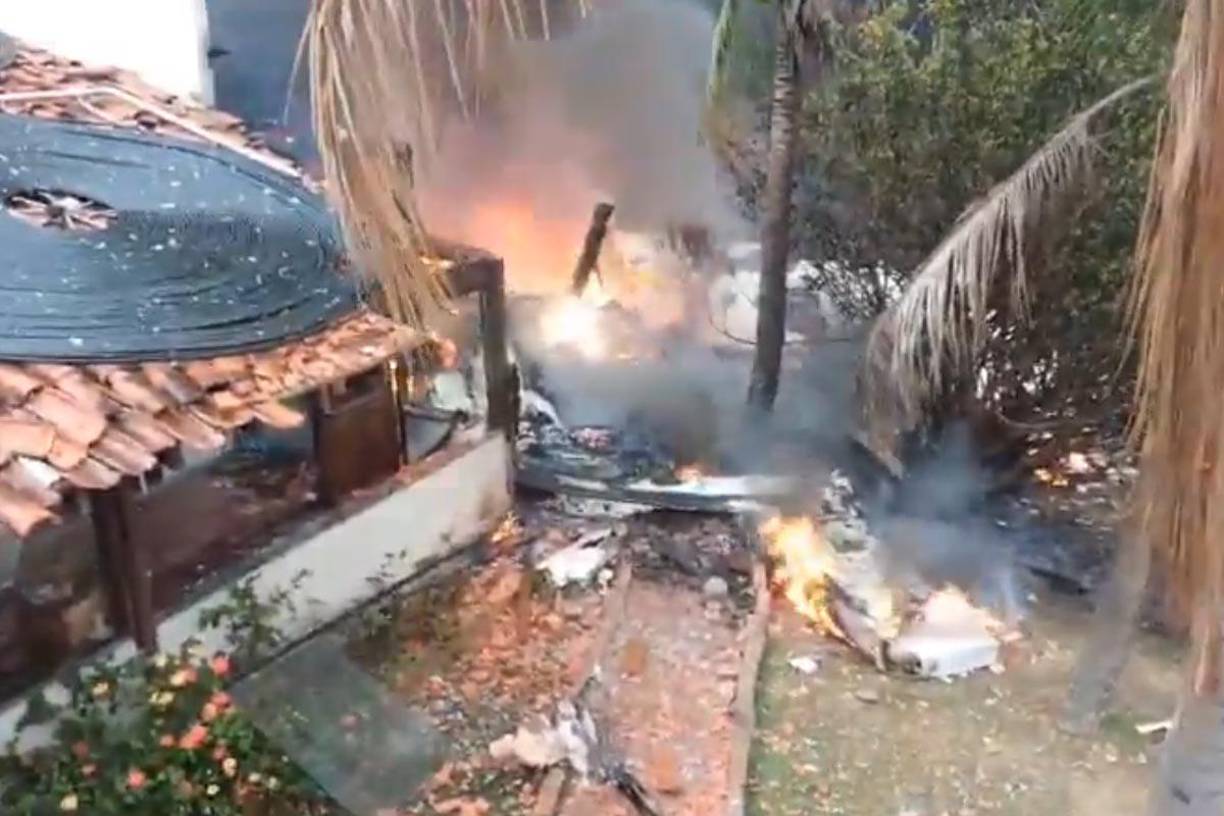 Nathalie Cicari, que vive al lado del lugar de la caída, describió a la TV CNN Brasil que fue “aterrador”.