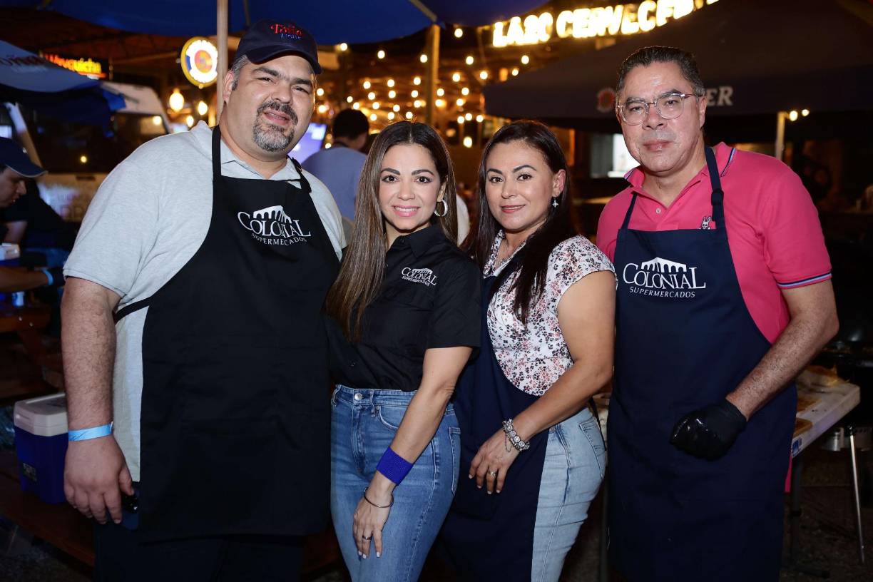 Fernando Quintana, Andrea Quintana, Sandra y Alvar Maldonado