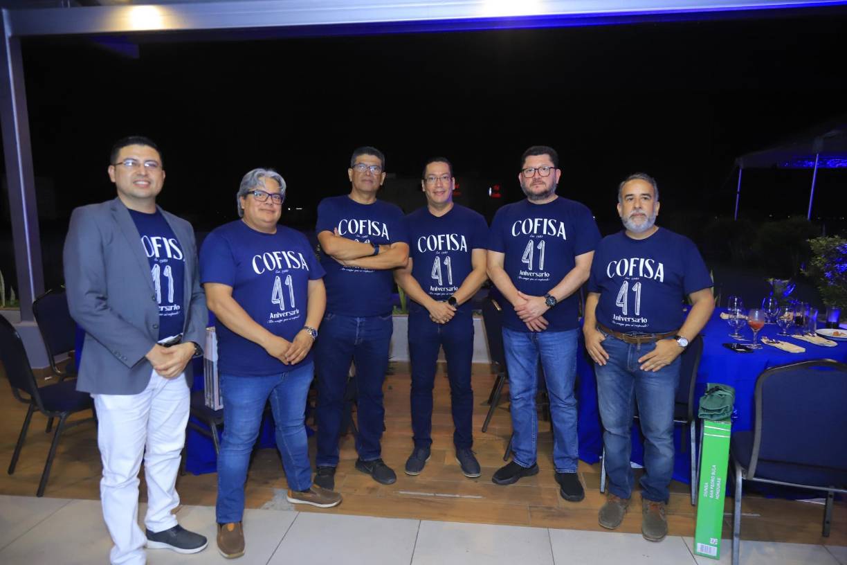 Luis Urrea, Felipe García, Santos Gutiérrez, Luis Rivera, Juan Mencía y Mario Galindo