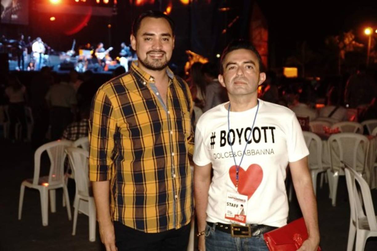 Enrique Araujo y Pedro Sorto.