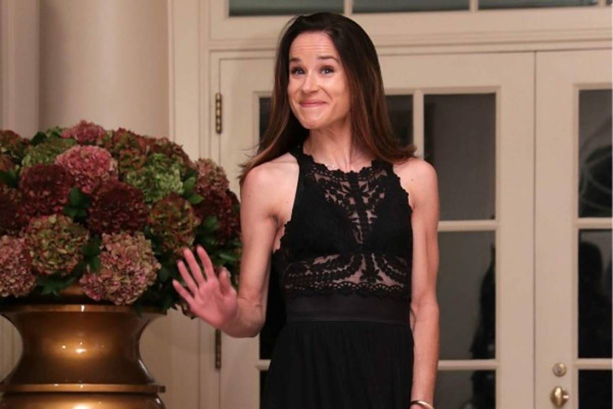 Ashli Babbitt, pictured with her husband. Image posted on Twitter. Ashli Babbitt, was recently shot during the Trump protests