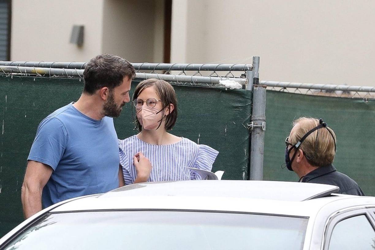 La hija mayor de Ben, Violet, de 16 años, no quiso asistir a la boda de su padre con la Diva del Bronx.