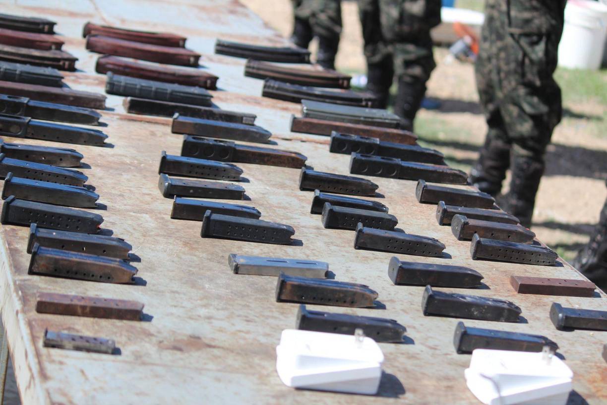 Cárceles de Honduras: 137 armas tenía escondida la MS-13 y pandilla 18
