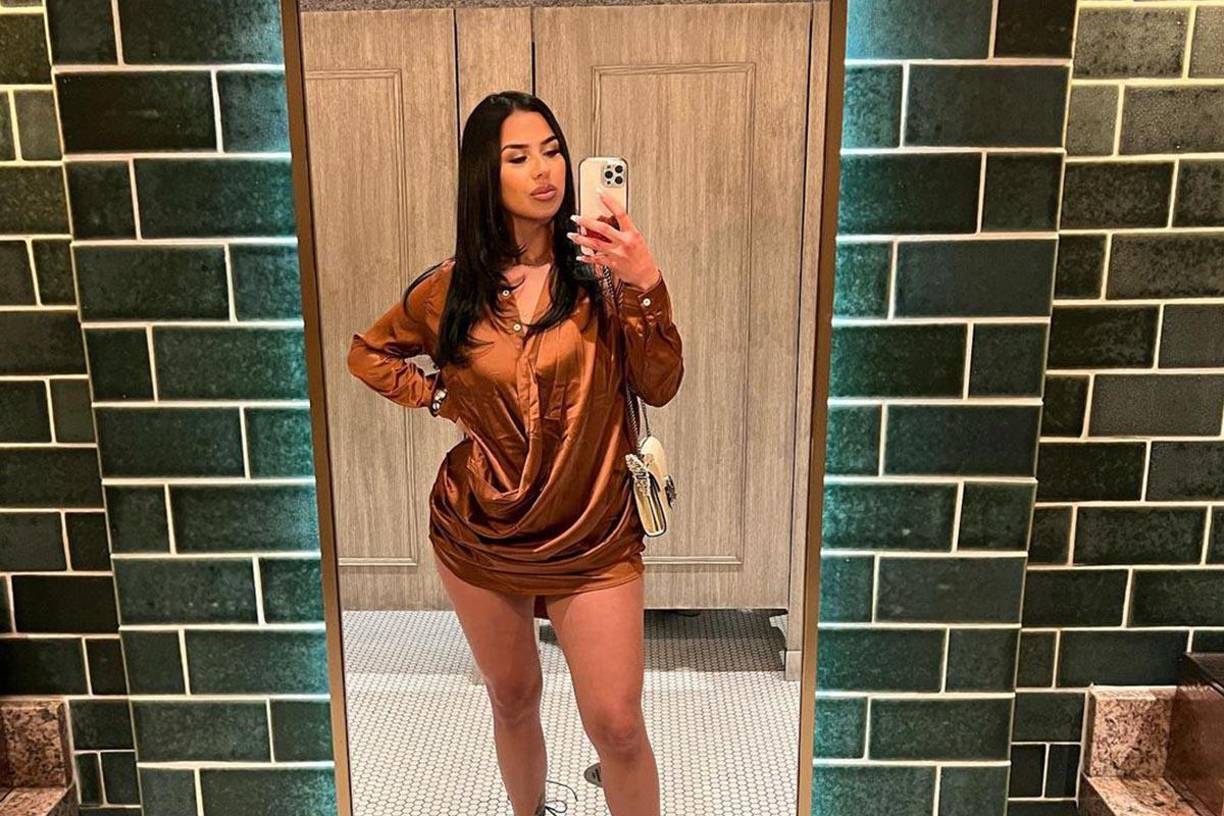 La influencer Theresa Cachuela fue asesinada en un estacionamiento en frente de su hija.