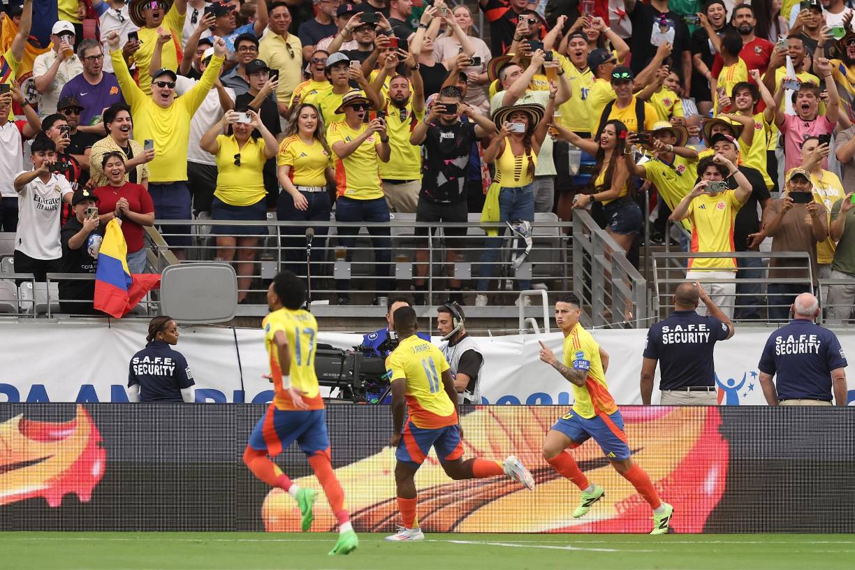 El ‘10’ se encargó de marcar su primera diana con un zurdazo cruzado que despistó al guardameta panameño.