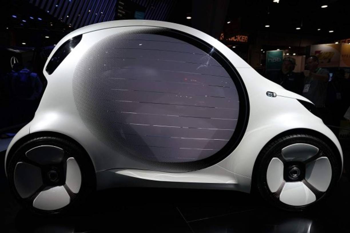 El Smart Vision, otro modelo de la factoría de Mercedes Benz.