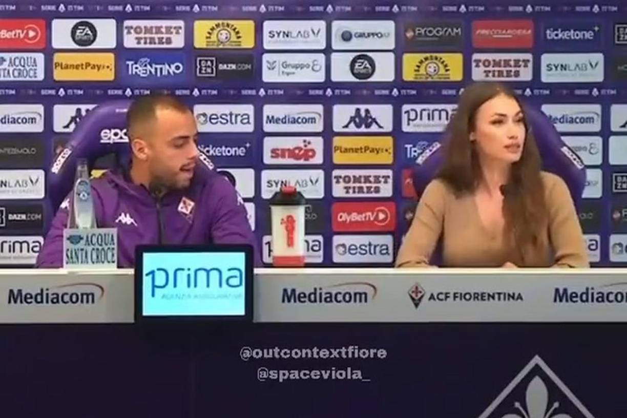 Después de mirarla de arriba a bajo, Arthur Cabral se pasó la lengua por los labios para luego mordérselos, sin quitarle la vista de encima a Rossella Petrillo.