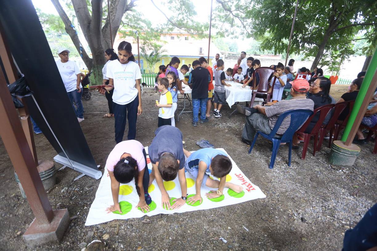 También habrá juegos de mesa e interactivos como Twister de forma permanente, bajo la supervisión del personal del Comité Pro Desarrollo.